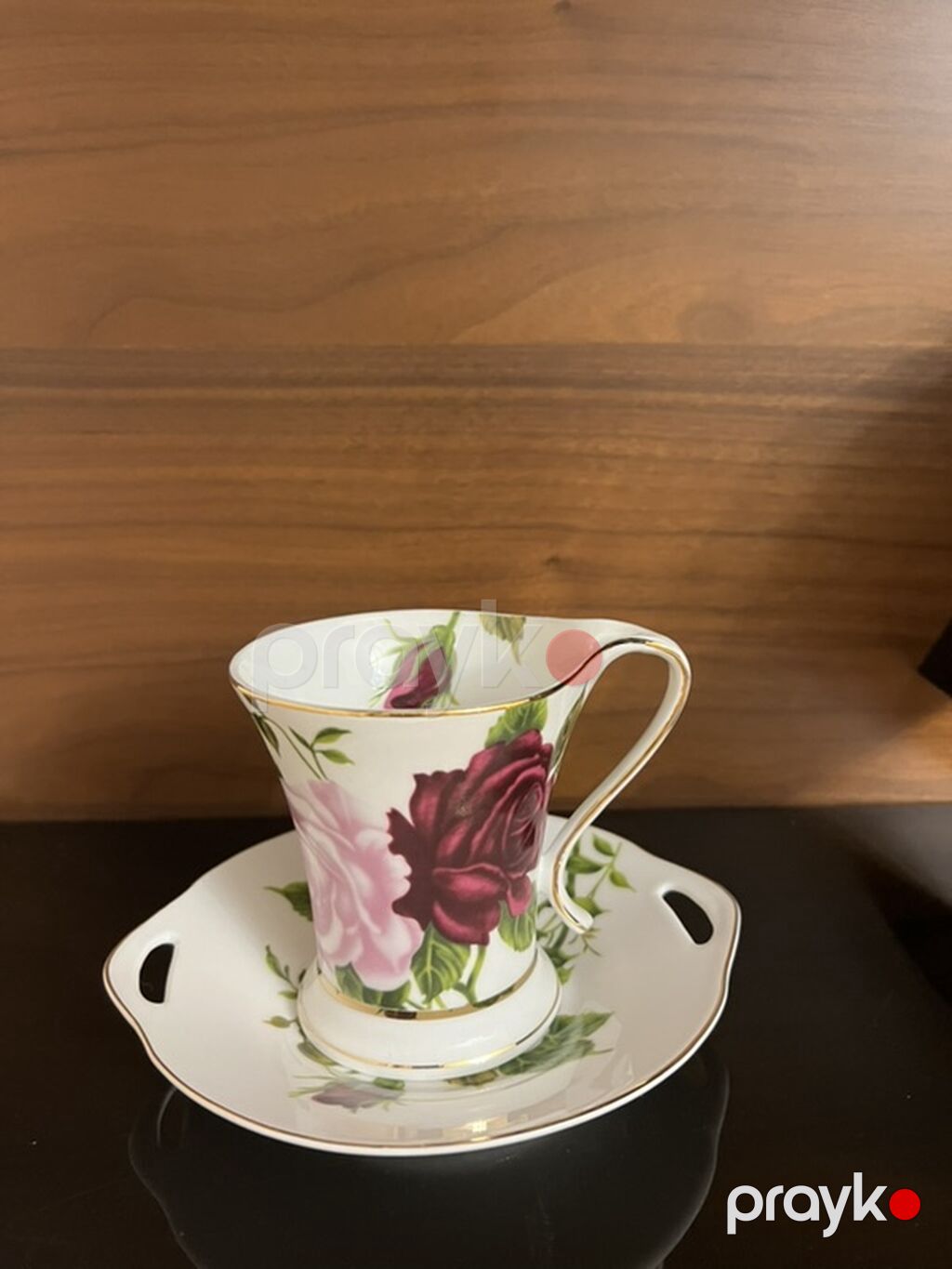 Çay dəsti, rəng - Ağ, Farfor, 2 nəfərlik, Çexiya — Süfrə qabı, Bakı (2)