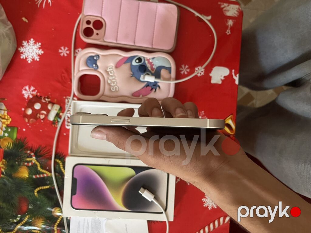 IPhone 14, 128 GB, Ağ, Zəmanət, Simsiz şarj, Face ID — Apple iPhone, Digah (3)