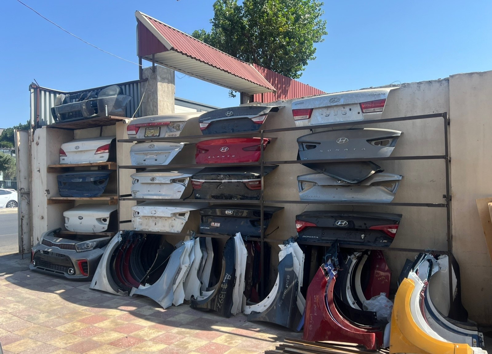 Baqaj və qanadlar Kia və Hyundai modelləri üçün — Bakı