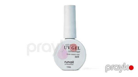 Dırnaqlar üçün gel-lak Runail Professional 009 Classic Rose 15 ml — Bakı
