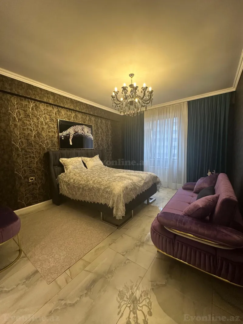 Kirayə verilir 2 otaqlı Mənzil Yeni tikili 110 m² Bakı, Nəsimi r., Avtovağzal m., Kubinka — Mənzil, Bakı (5)