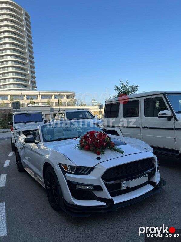 Ford Mustang, 2020 il 90-SR-228 — Minik avtomobili icarəsi, Bakı (5)