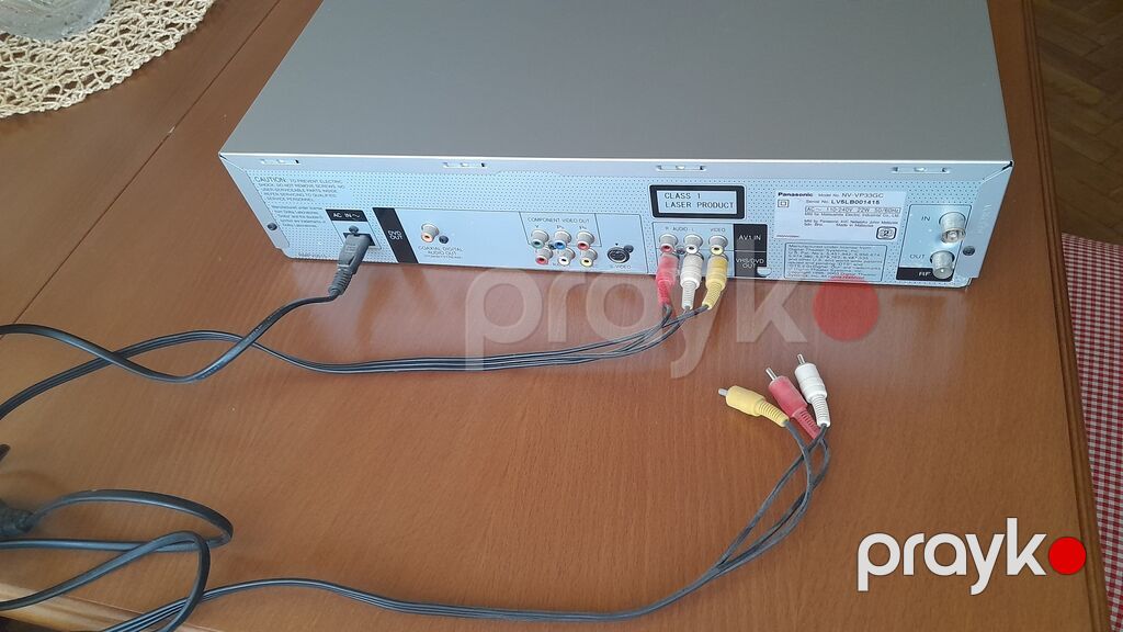 Panasonic NV-VP33GC – VHS video maqnitofon + Dvd/cd pleyer kombi — DVD pleyer, Bakı (3)