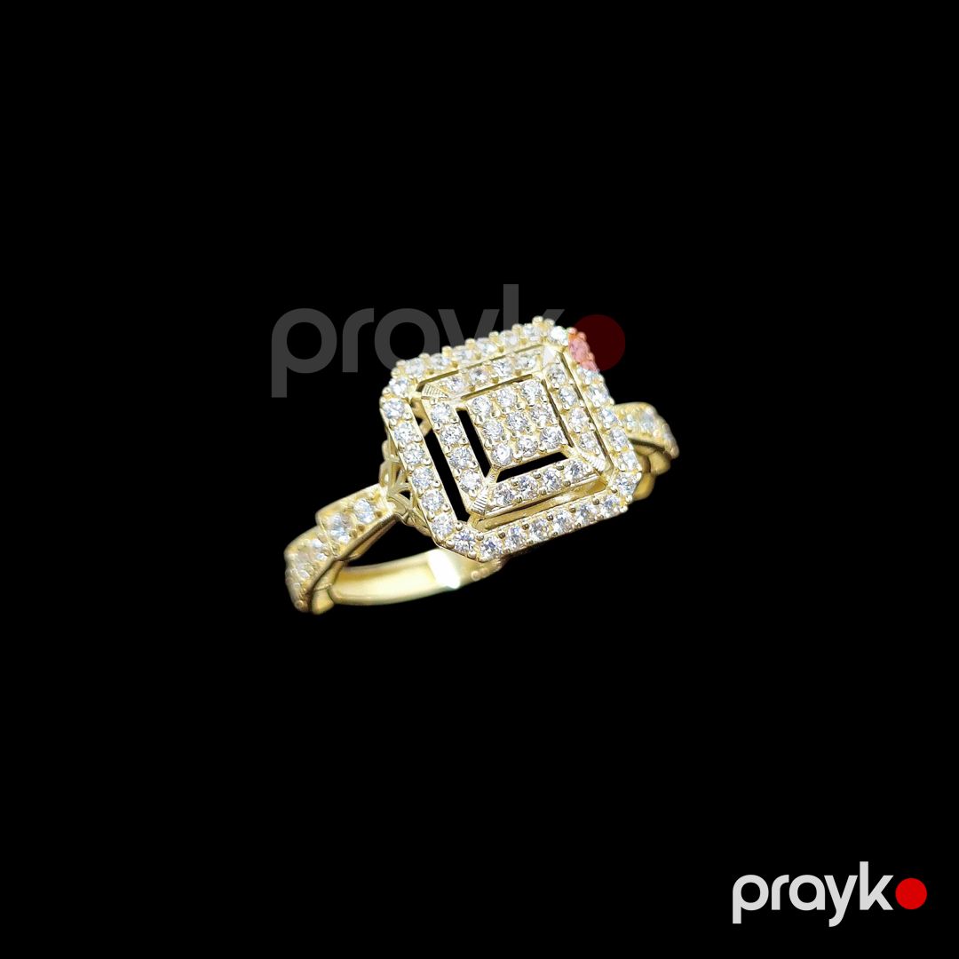 Qızıl üzük Azgold 10012, 585 əyar VJ287872 No Brand — Mallar, Bakı (2)