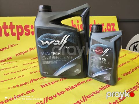 Karobka yağı wolf _vıtaltech multı vehıcle atf 5LT (SP3) — Bakı