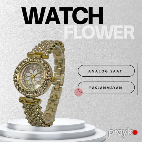 Qadın qol saatı RB Flower Gold — Bakı
