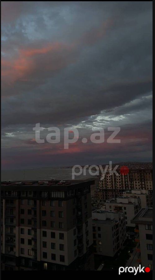 2 otaqlı mənzil kirayə verilir, 77 m², Beyaz residens mtk, Sumqayıt — Mənzil, Sumqayıt (2)