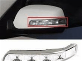 Kia Cerato, Forte, Ceed 2011-2016 Yan güzgü dönmə işığı — Kuzov hissələri, Bakı (3)