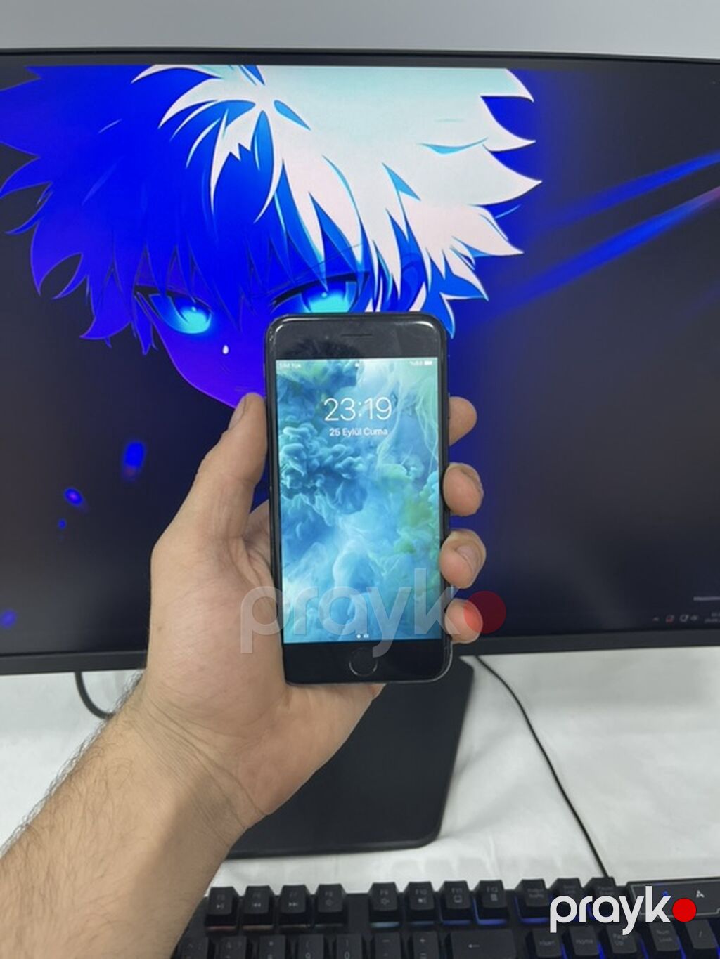 IPhone 7, Qara, Barmaq izi — Apple iPhone, Bakı (7)
