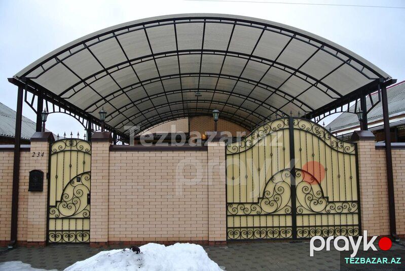Polikarbonat talvar — Metal-qaynaq işləri, Bakı (3)