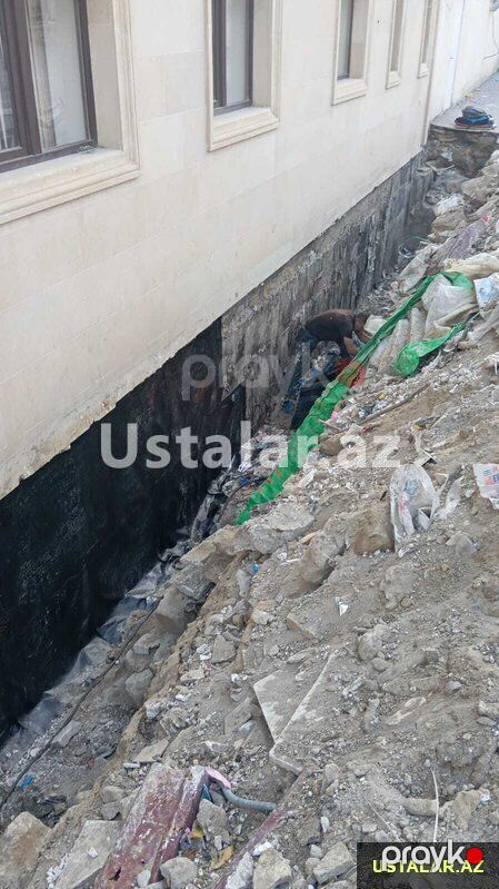 Tol və izolyasiya isleri — Dam və örtüklər, Bakı (5)
