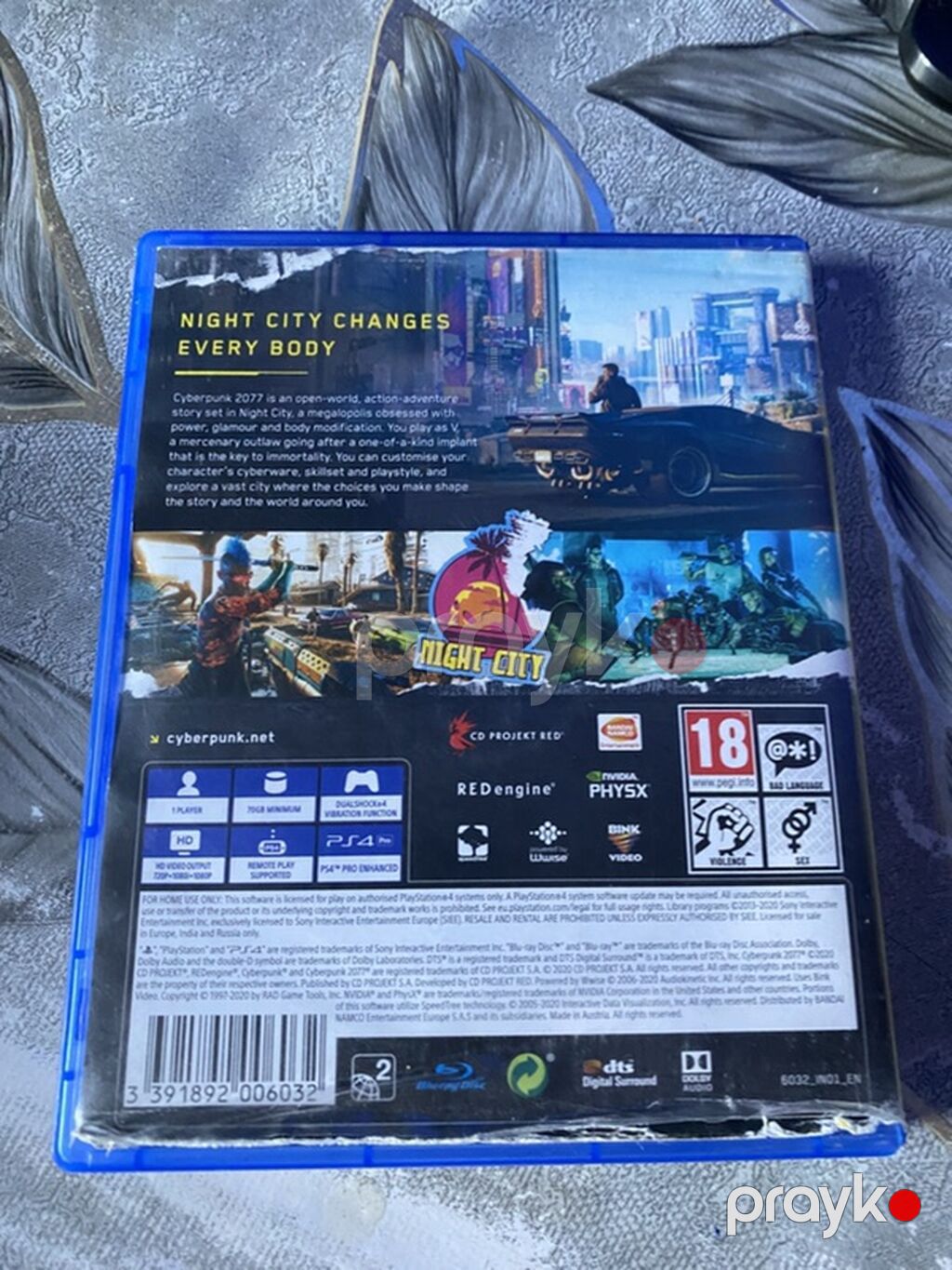 Məhsul: PS4 üçün Cyberpunk 2077 (Blu‑ray disk, rəsmi qutu və örtük) — Konsol oyunları, Masallı (2)