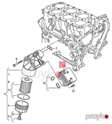 Transmissiya Yağı Soyuducu Passat — Transmissiya, Bakı (5)