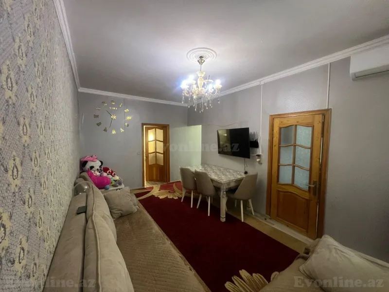 Satılır 2 otaqlı Mənzil Köhnə tikili 50 m² Bakı, Binəqədi r., Azadlıq prospekti m., 7-ci mikrorayon — Mənzil, Bakı (2)
