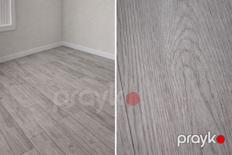 Dekorativ döşəmə örtüyü 68005, qəhvəyi, 15.2x91.4 sm 36 ədəd — Bakı