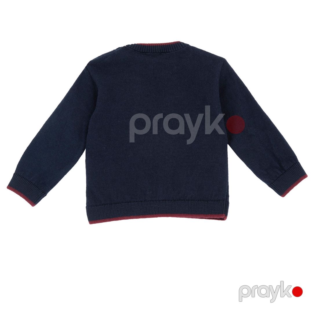 Oğlanlar üçün cemper Chicco 9102824000000-88, göy, pambıq/yun, ölçü 9 ay — Mallar, Bakı (2)