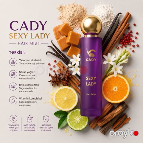 Saç spreyi Cady Sexy Lady, 100 ml — Bakı
