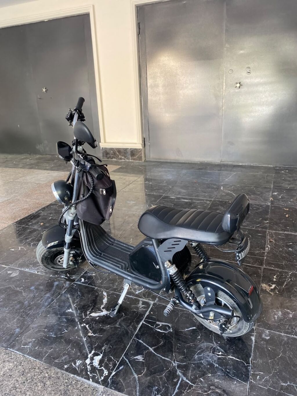 Elektrik skuter – citycoco tipli fat-tired kruizer - Güclü elektrik — Mopedlər və skuterlər, Novxanı (2)