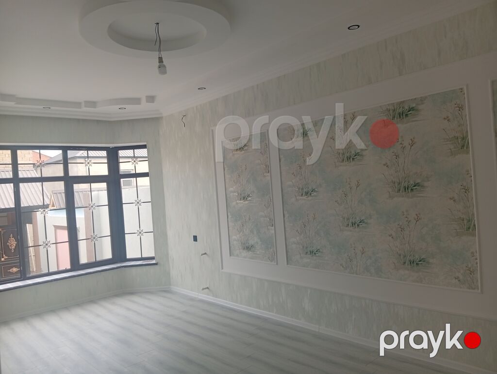 3 otaqlı, 90 kv. m, Yeni təmirli — Ev, villa, Masazır (4)