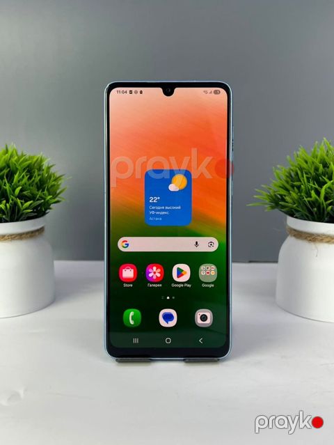 Samsung Galaxy A33, 64 GB, rəng - Göy, Barmaq izi, İki sim kartlı — Bakı