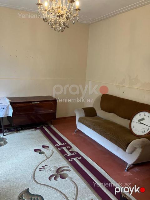 Kirayə 2 otaqlı Bina evi menzil (Köhnə tikili), 50 m², Nərimanov rayonu — Bakı