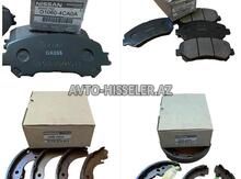 Nissan Ön və Arxa Əyləc Bəndləri (naklatka) avto-hisseler.az — Bakı