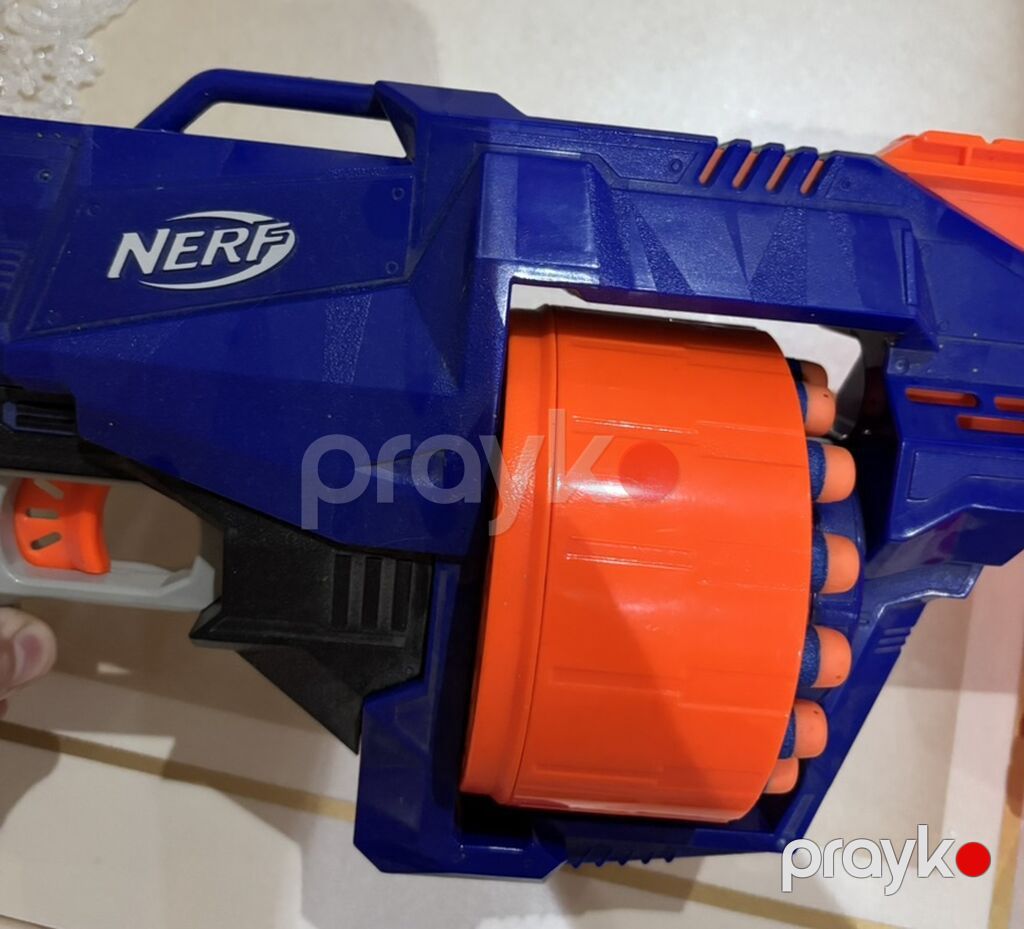 Nerf N-Strike Elite SurgeFire köpük ox atan blaster - Model: Nerf — Oyuncaq silahları, Bakı (3)