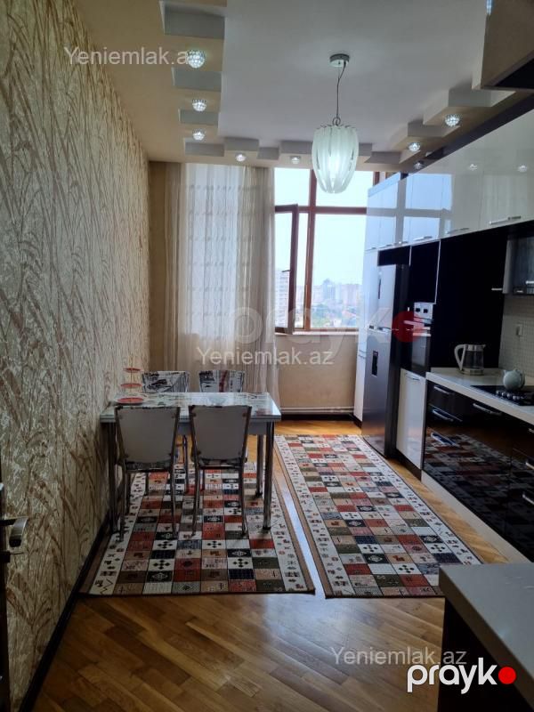 Kirayə 3 otaqlı Bina evi menzil (Yeni tikili), 140 m², Nəsimi rayonu — Mənzil, Bakı (9)
