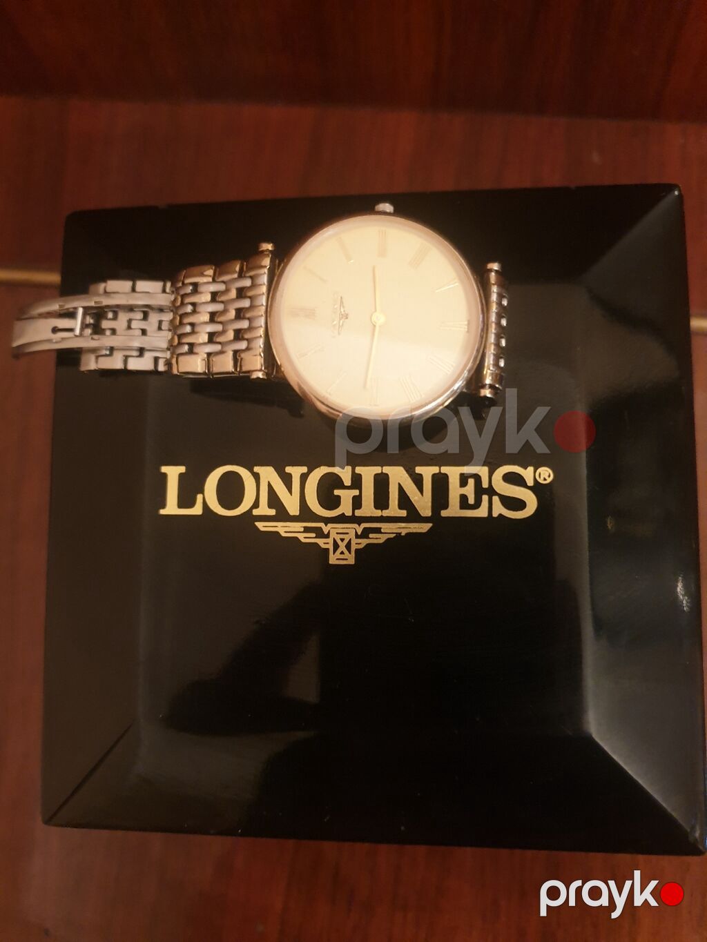 Işlənmiş qızılı rəngdə vaxtı ilə 2000 evroya alınıb Longines — Qol saatları, Bakı (3)
