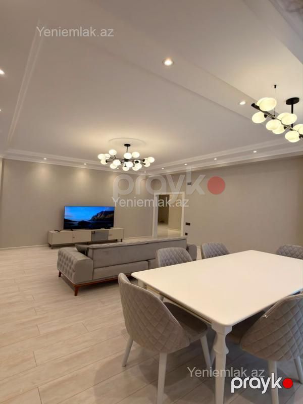 Kirayə 3 otaqlı Bina evi menzil (Yeni tikili), 148 m², Nərimanov rayonu — Mənzil, Bakı (5)