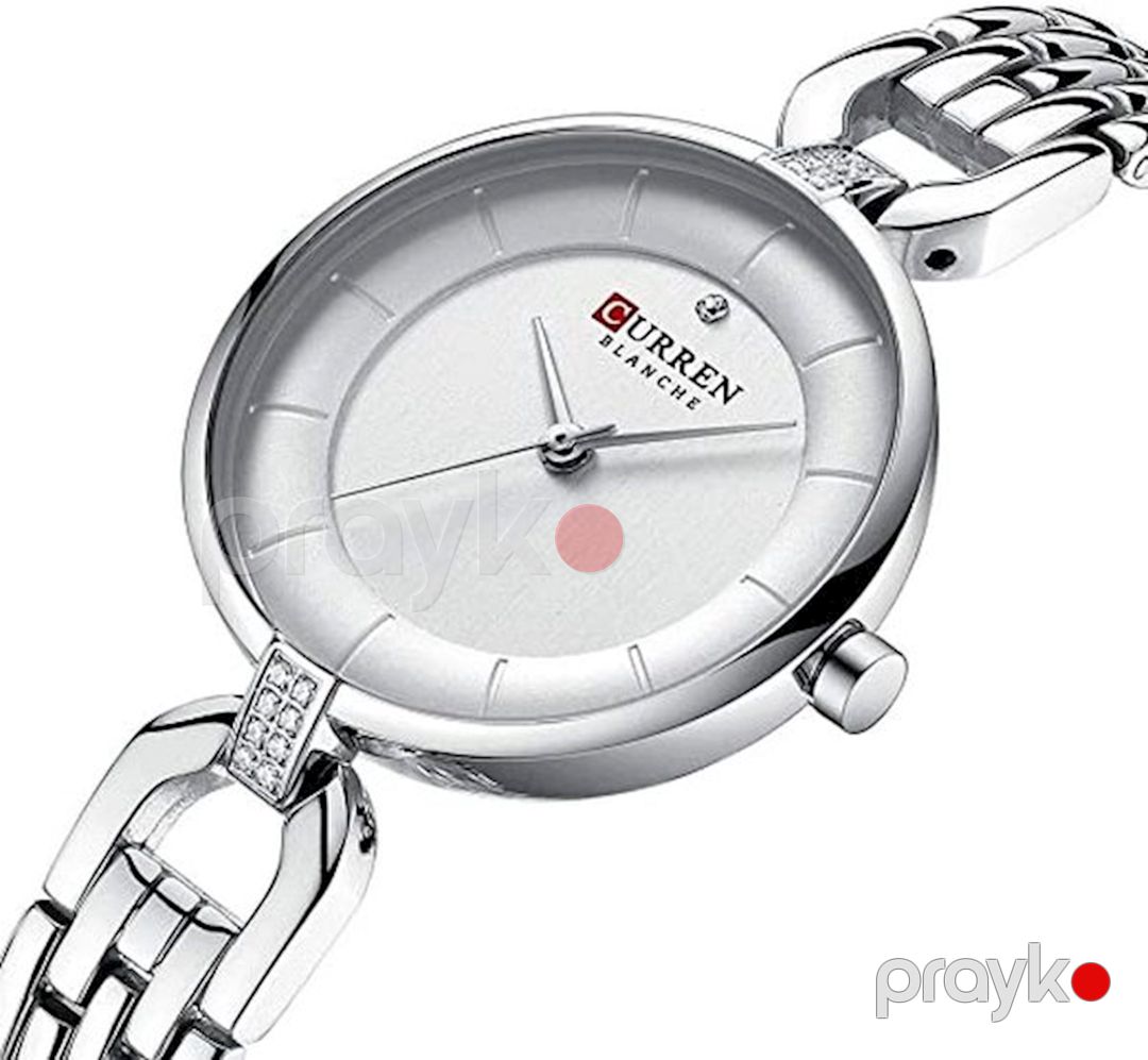 Qol saatı Curren C9052 Luxury Watches Gümüşü — Mallar, Bakı (2)