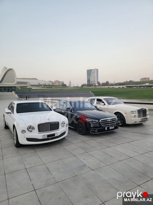 Bentley Mulsanne, 2018 il — Minik avtomobili icarəsi, Bakı (2)