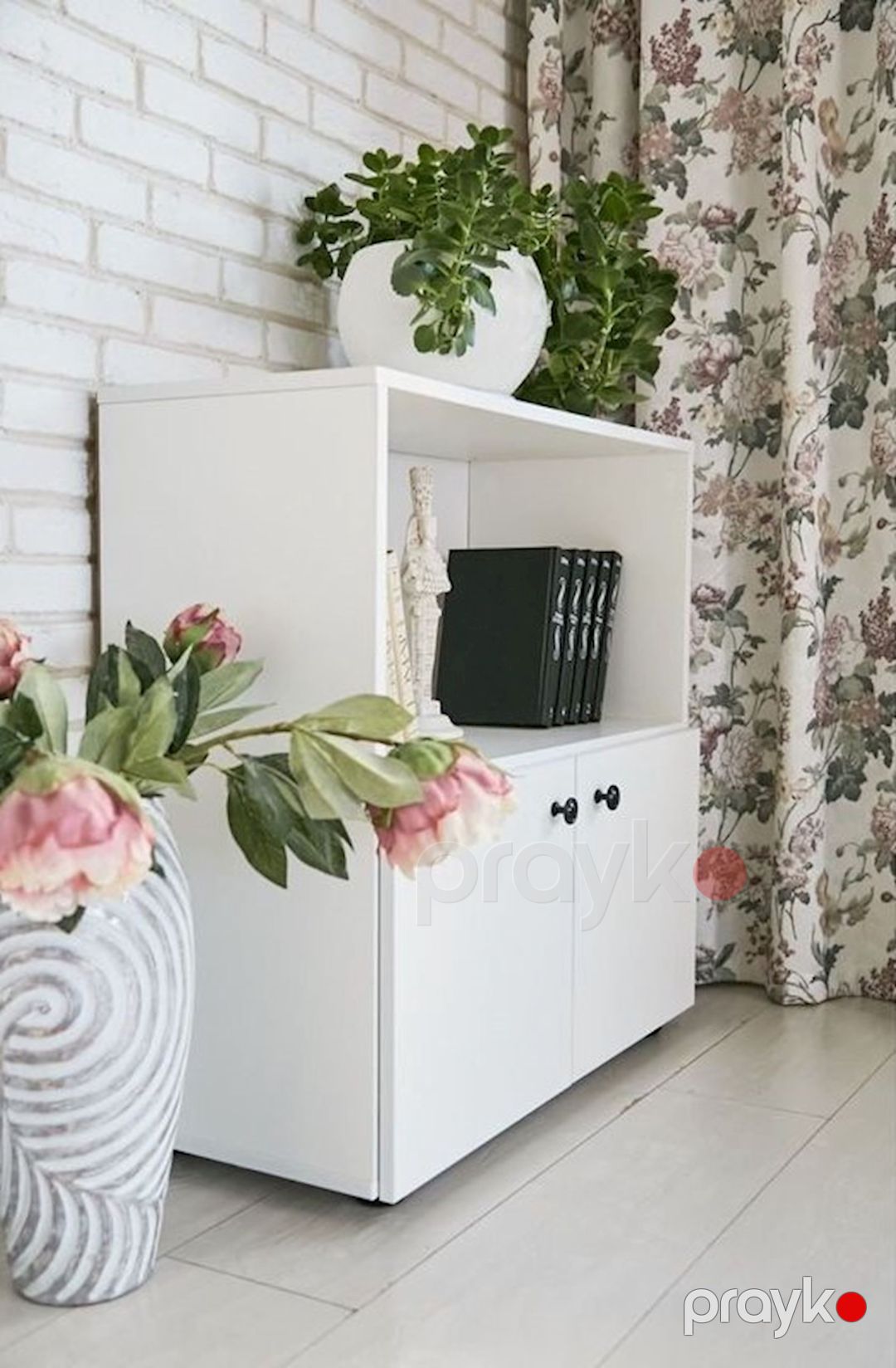 Tumba 73x73x32 sm, Ldsp, Ağ — Mallar, Bakı (3)