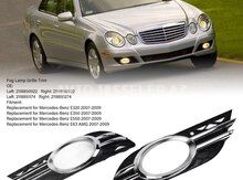 Mercedes W211 E-Class dumanlı fara setkası xromu — Bakı