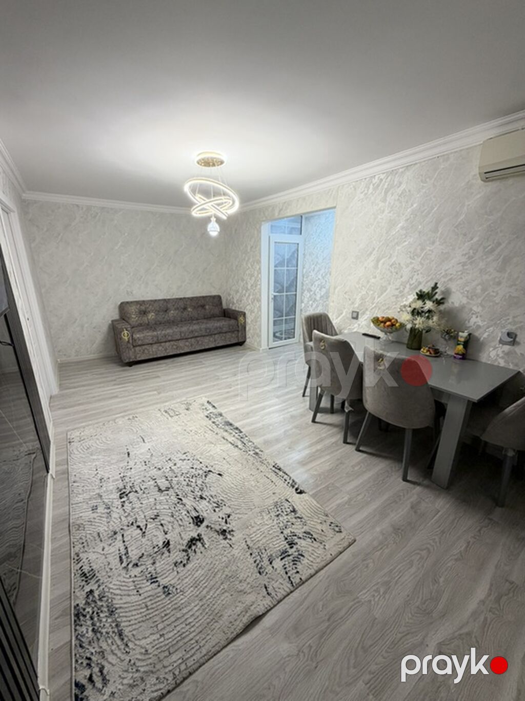 Mebel dəsti – qonaq otağı üçün Tərkibi: - 6 nəfərlik yemək masası — Qonaq otağı üçün, Gəncə (4)