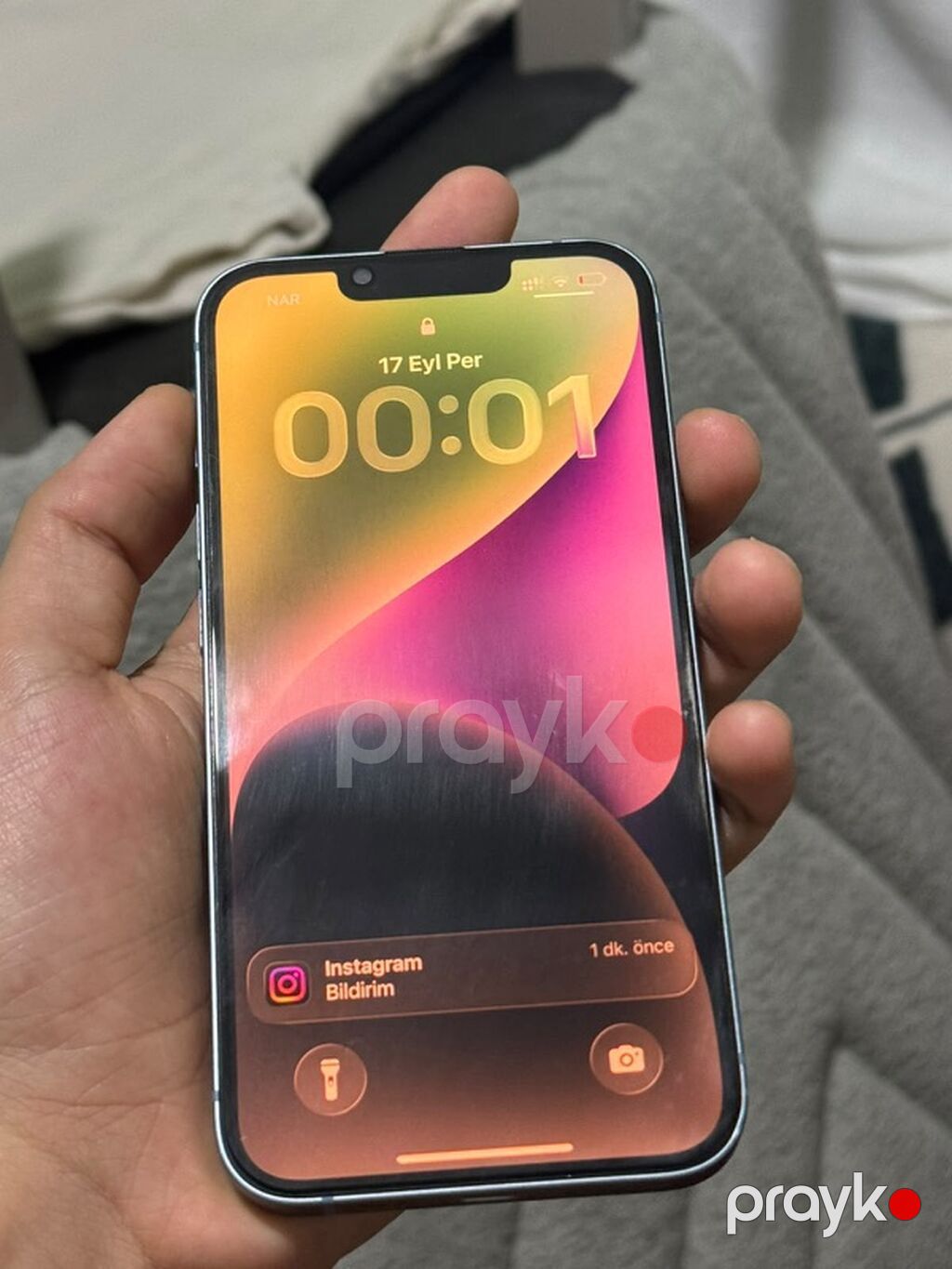 IPhone 14, Mavi, Face ID — Apple iPhone, Ağstafa (4)