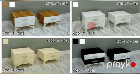 Məhsul: İkiqat çekmecəli tumbalar (yataq otağı üçün) Model və kodlar — Digah