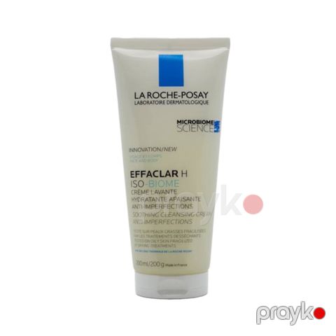 Üz üçün yumaq üçün krem-gel La Roche-Posay Effaclar H İso-Biome 200 ml — Bakı
