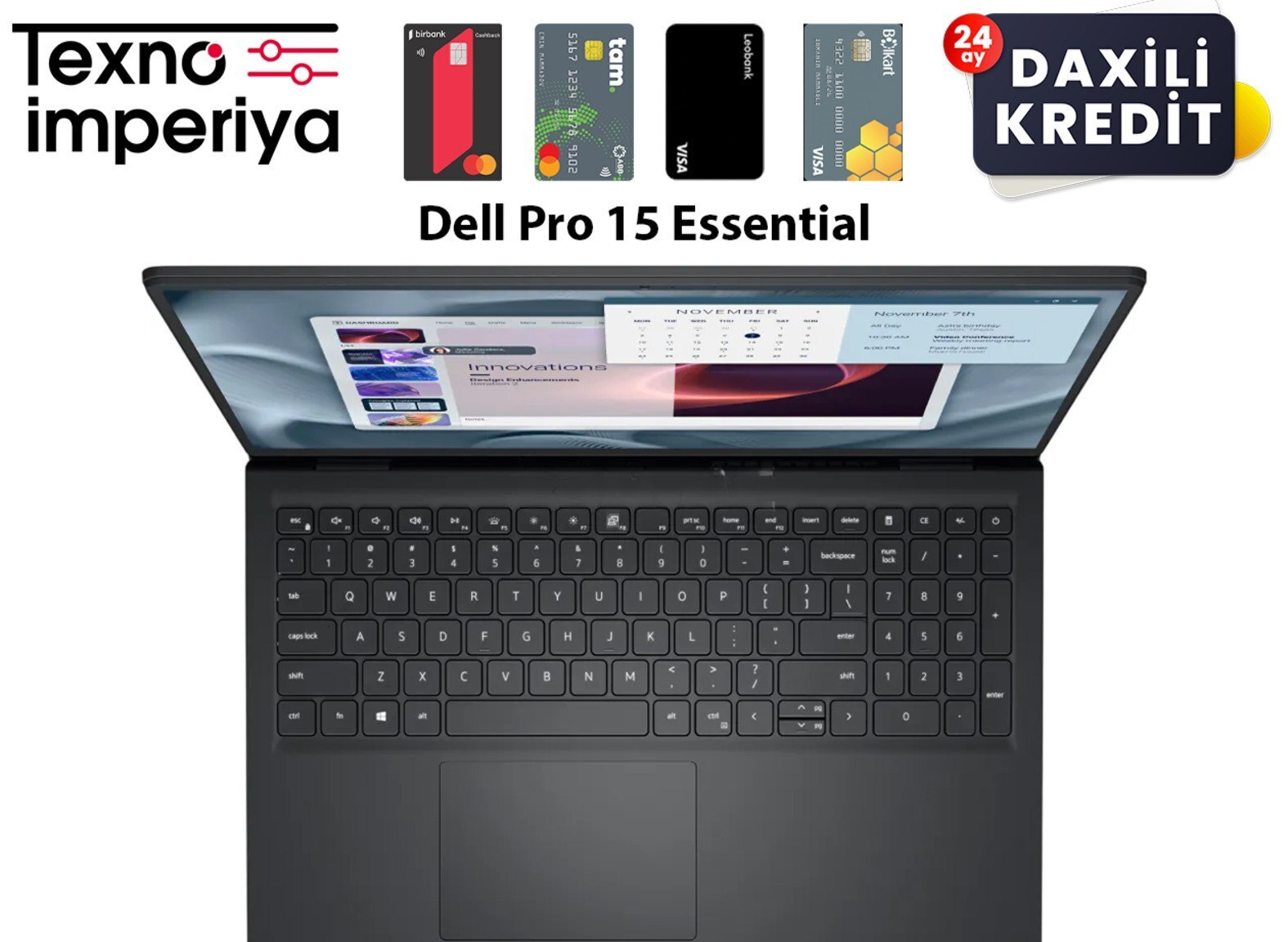 Dell notbuk — Noutbuklar, Bakı (5)