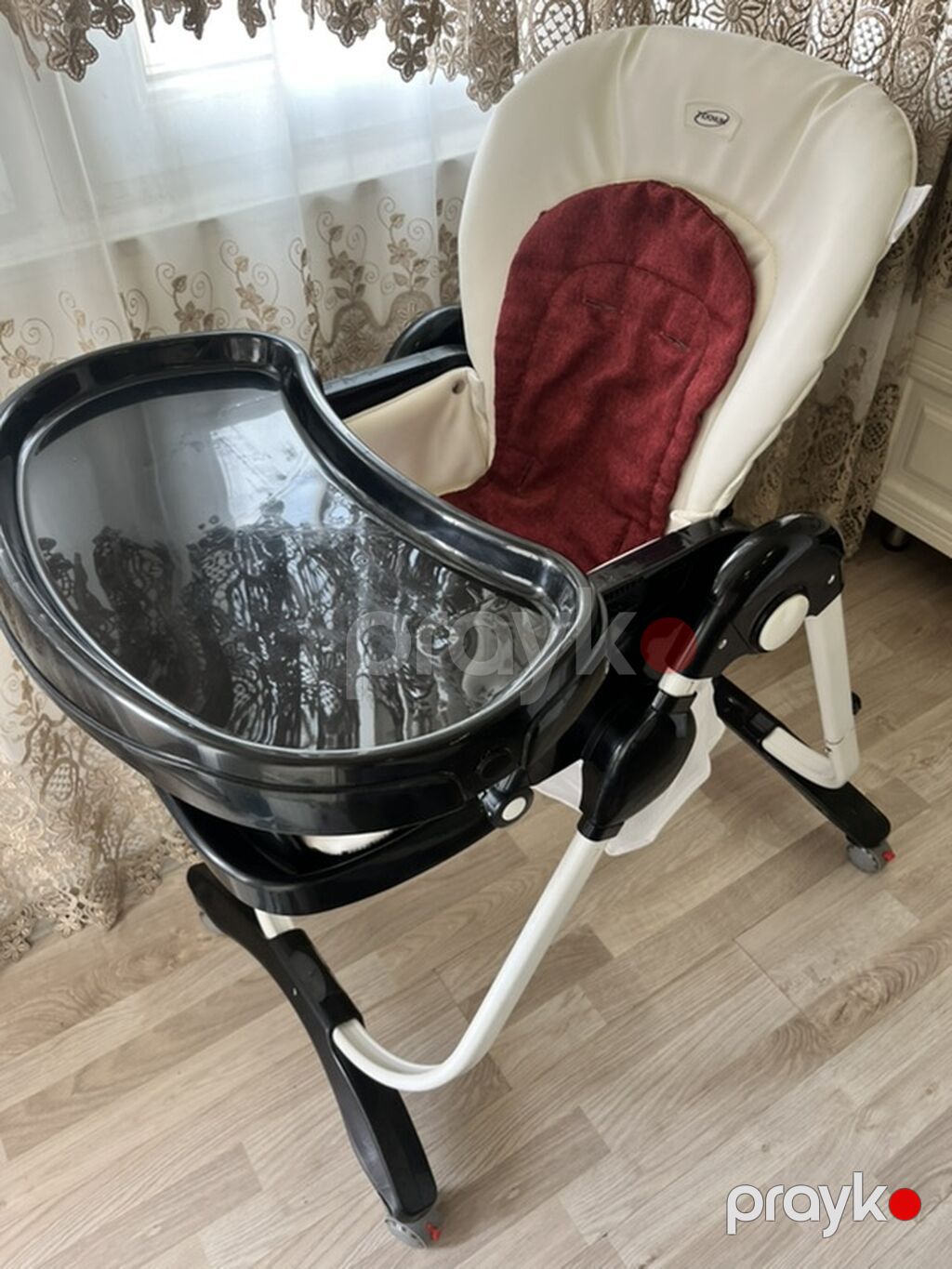 Uşaq yemək stulu - Rahat və geniş oturacaq: yumşaq süngərli, çıxarıla — Qidalandırma stulları, Bakı (3)