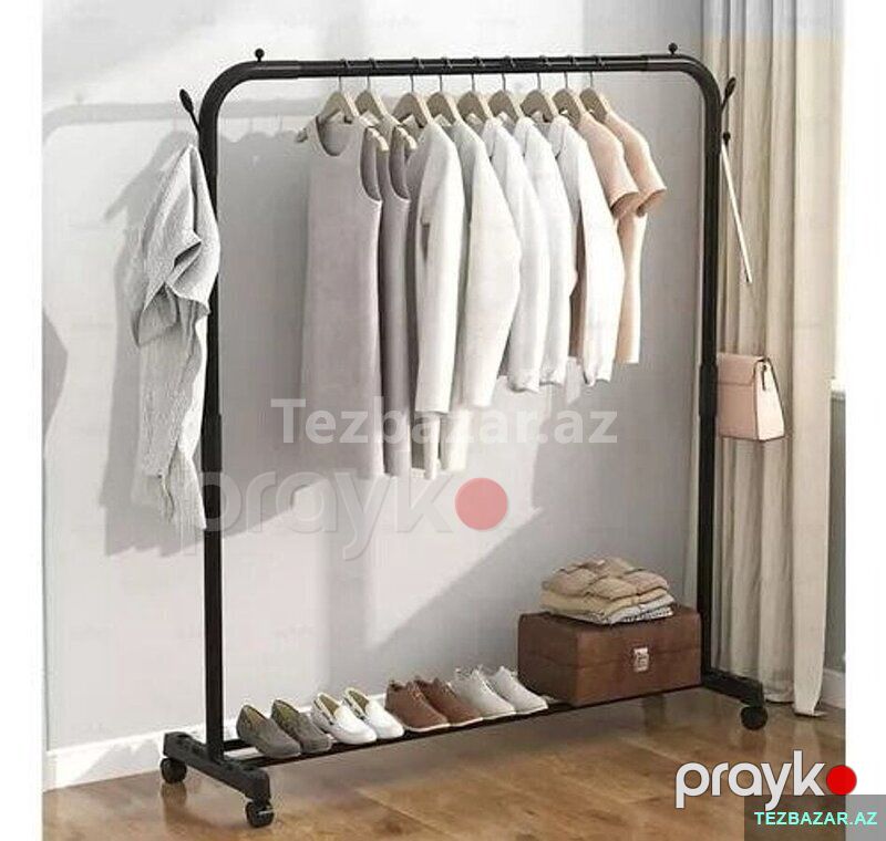 Təkərli Geyim Asılqanı – Premium Keyfiyyət — Qablar və mətbəx əşyaları, Bakı (2)