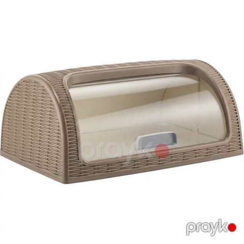 Çörək qabı 8041, plastik, qəhvəyi — Bakı