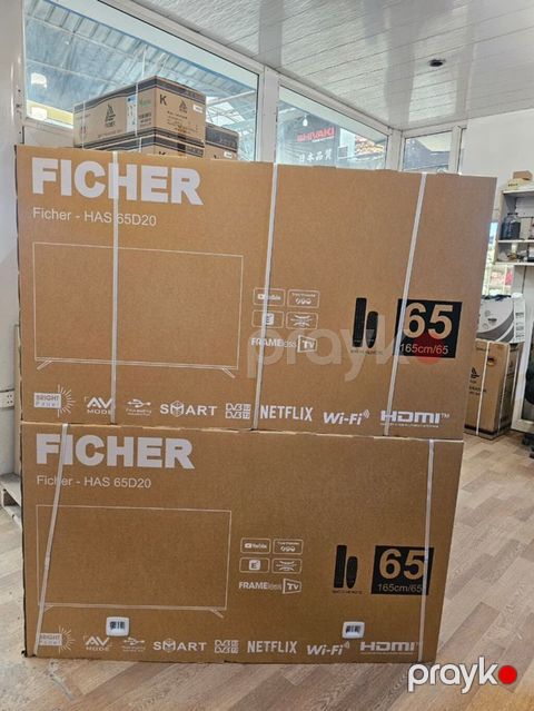 Ficher HAS 65D20 Smart TV – 65" (165 sm), frameless dizayn - Ekran — Bakı