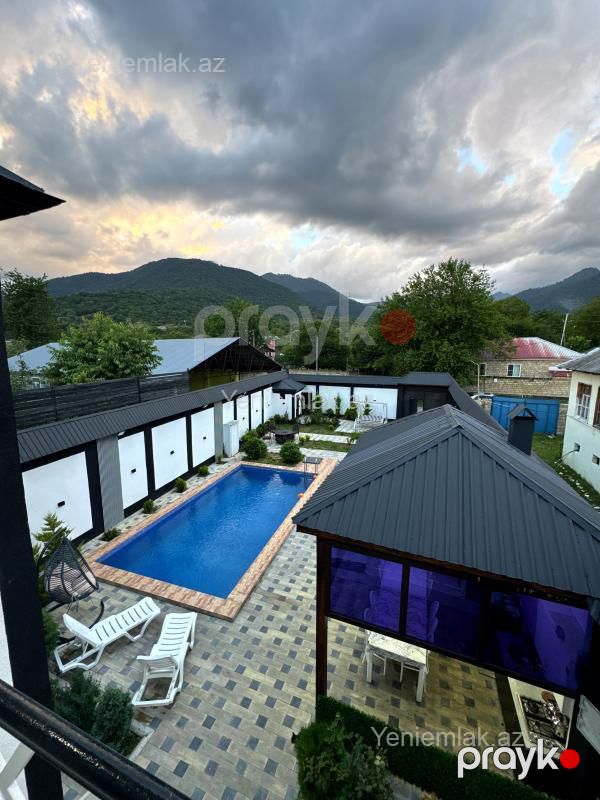 Günlük 5 otaqlı Həyət evi / Villa, 180 m², Qəbələ — Ev, villa, Qəbələ (7)