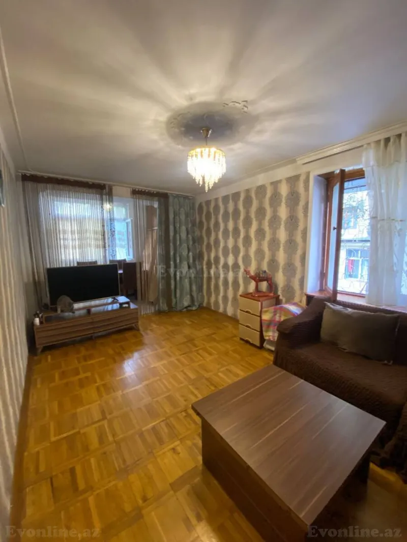 Satılır 2 otaqlı Mənzil Köhnə tikili 45 m² Bakı, Yasamal r., Elmlər Akademiyası m — Mənzil, Bakı (7)
