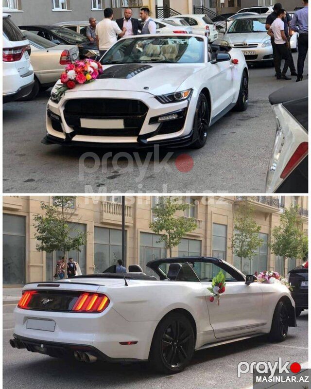 Ford Mustang, 2021 il — Minik avtomobili icarəsi, Bakı (2)