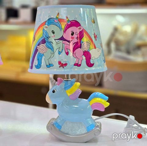 Stolüstü lampa Pony, mavi, 30 sm - homestore_vm852 — Bakı
