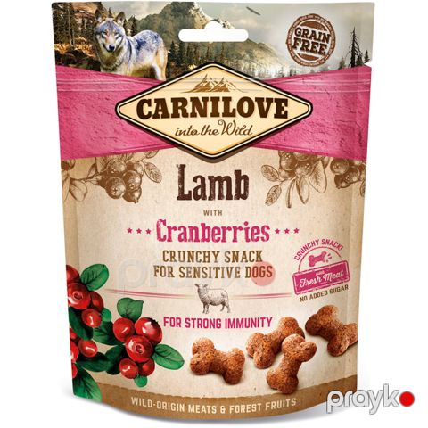 Bütün itlər üçün quzu əti və mərcanılı məzə Carnilove, 200 q — Bakı