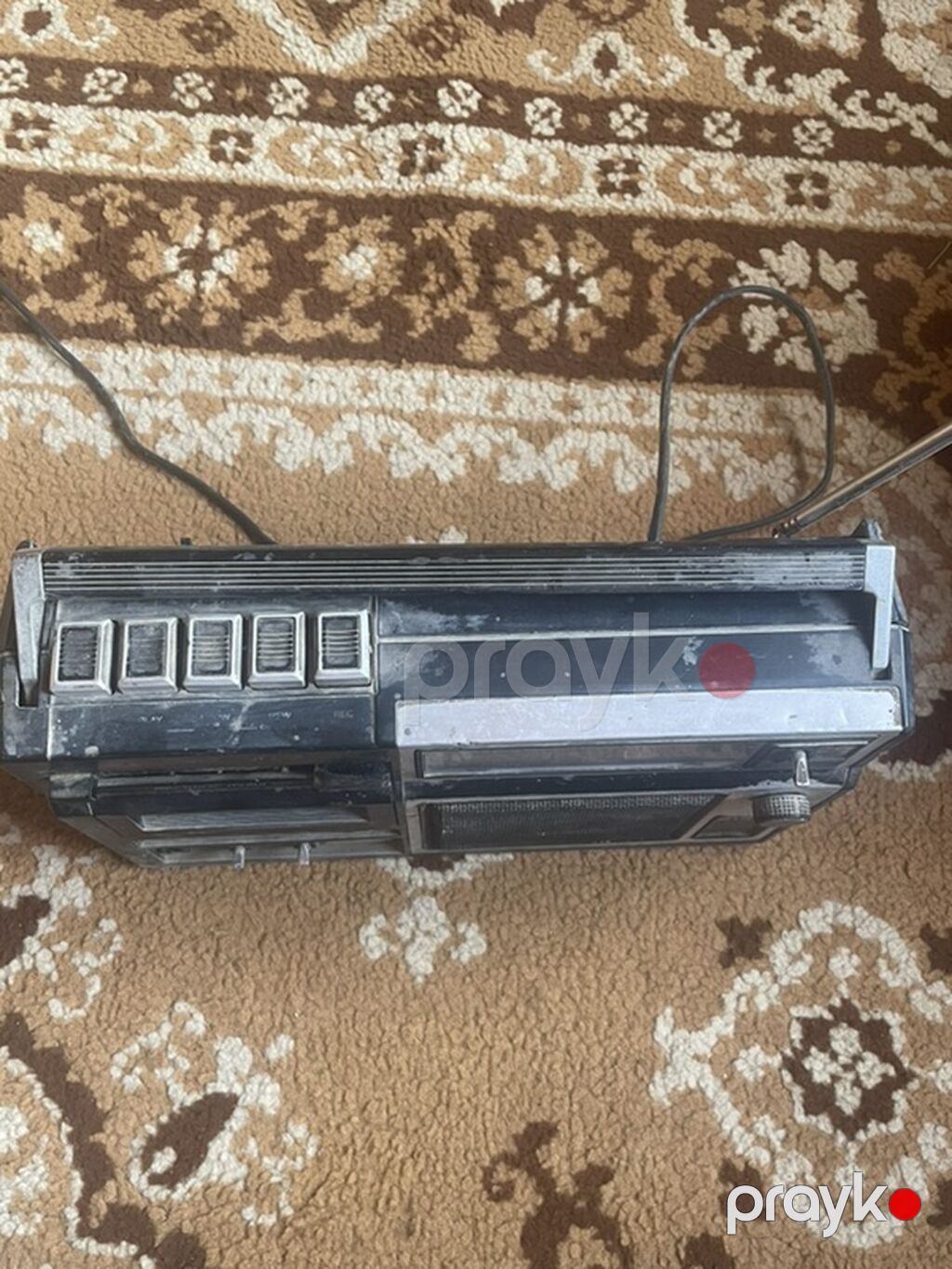 Vintage portativ radio-kaset çaları - Model: Nordmende (etiketdə — Digər, Digah (2)