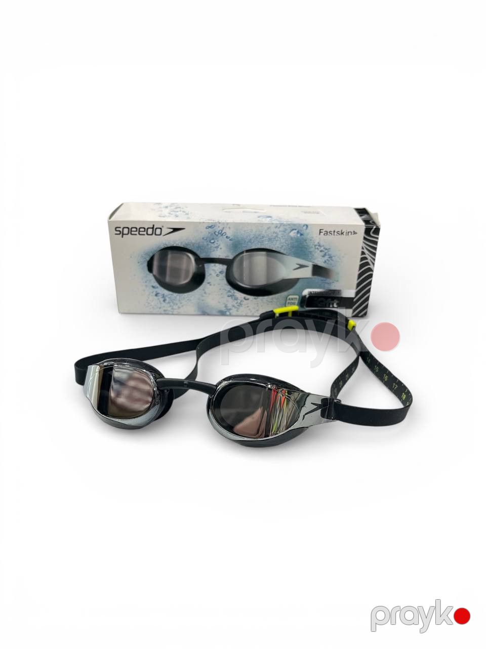 Üzgüçülük üçün eynək Speedo, silikon/şüşə, qara, ölçü One Size — Mallar, Bakı (2)